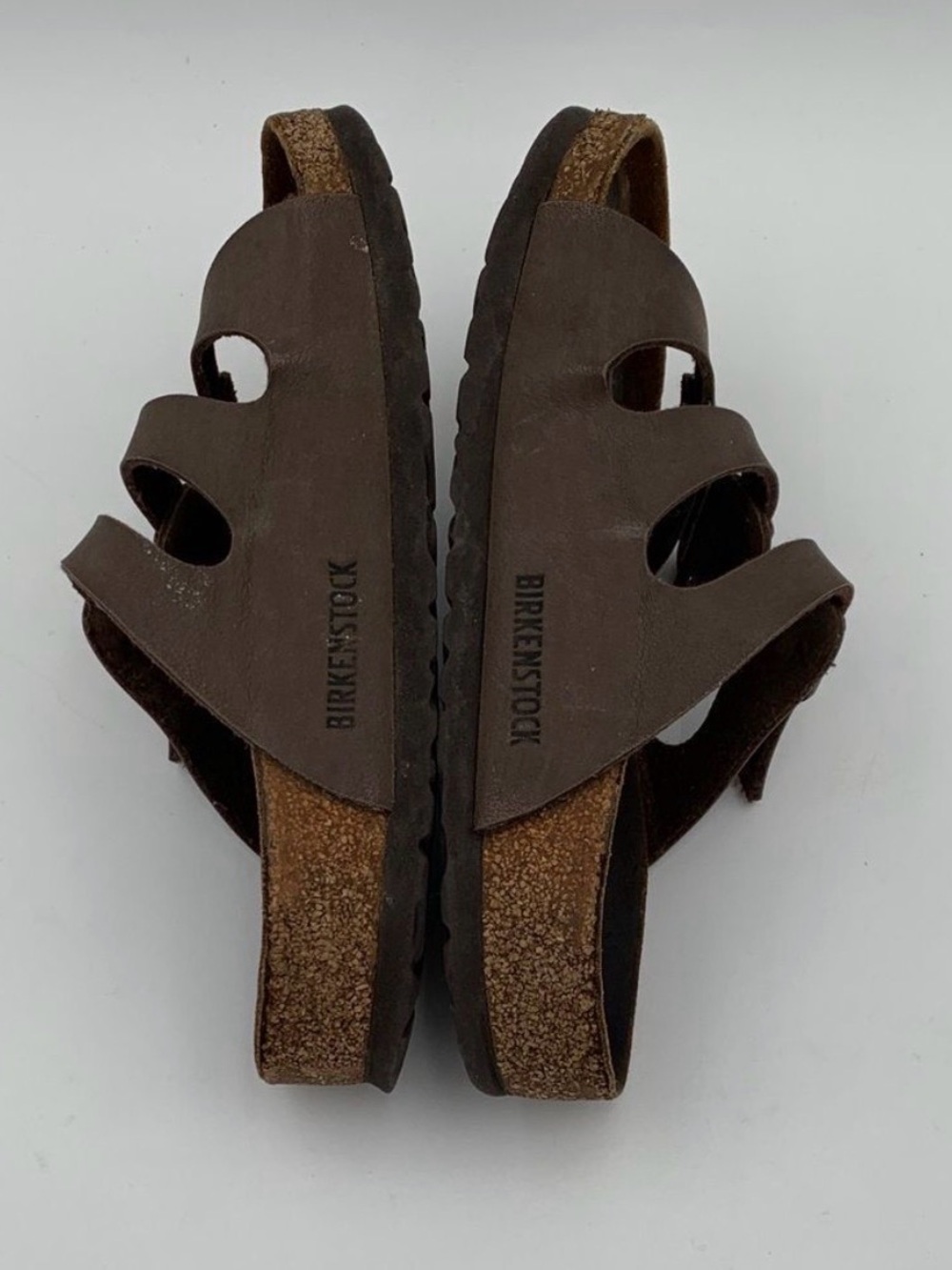 Birkenstock Florida 3 Strap Sandals in Mocha Brown 36.5 - Picture 6 of 13